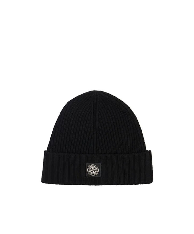 Wool Blend Knit Beanie