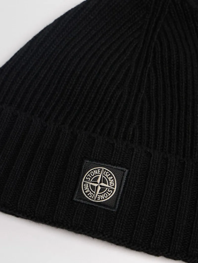 Wool Blend Knit Beanie