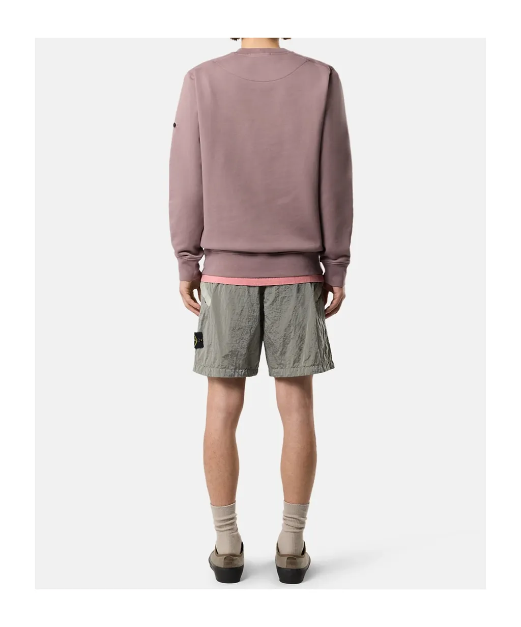 Stone Island Logo Patch Bermuda Shorts
