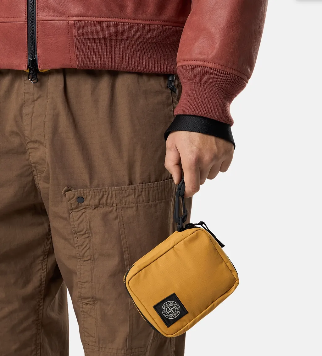 Wrist Wallet In Double Coated Cotton Ripstop