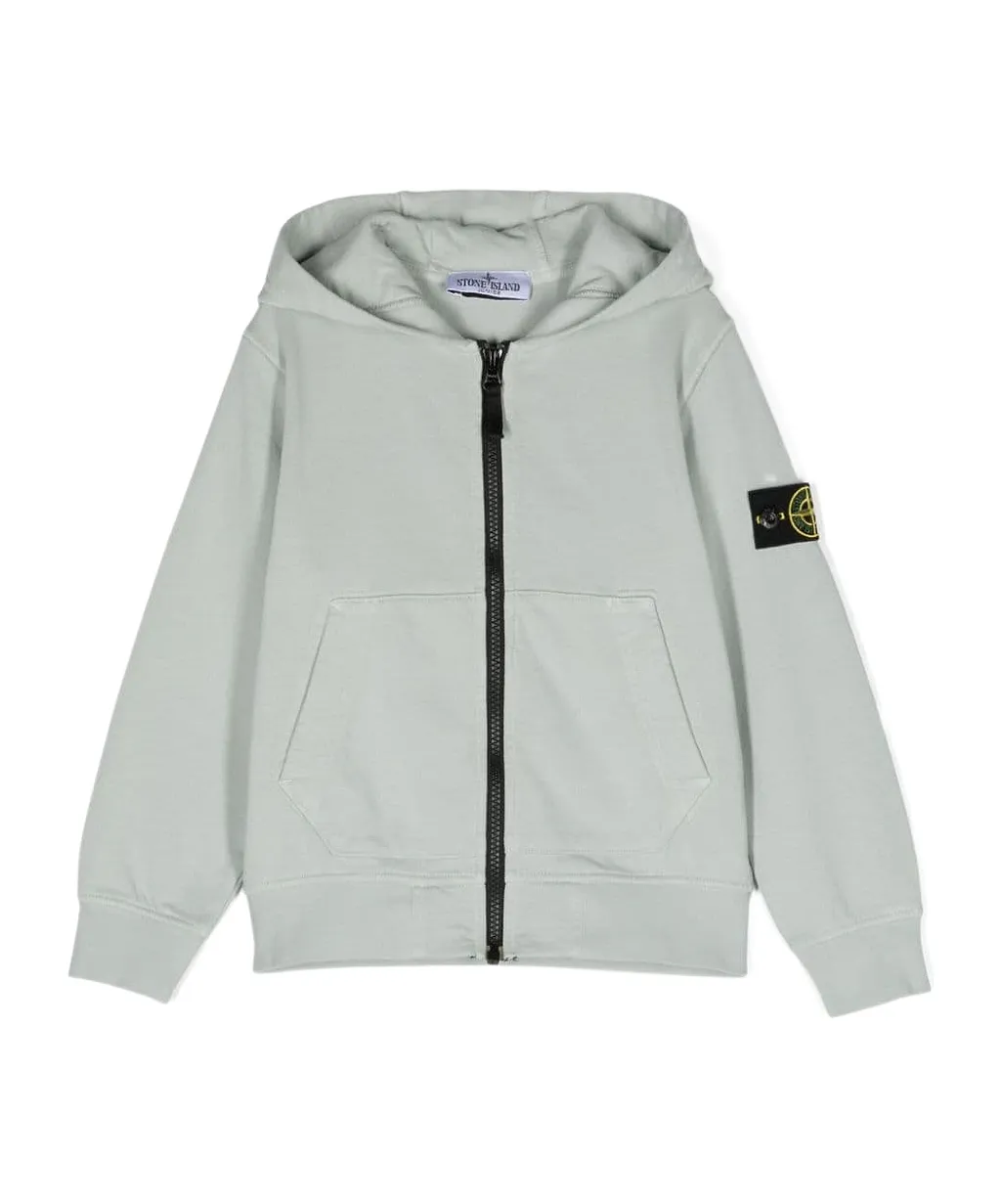 Zipped Cotton Hoodie