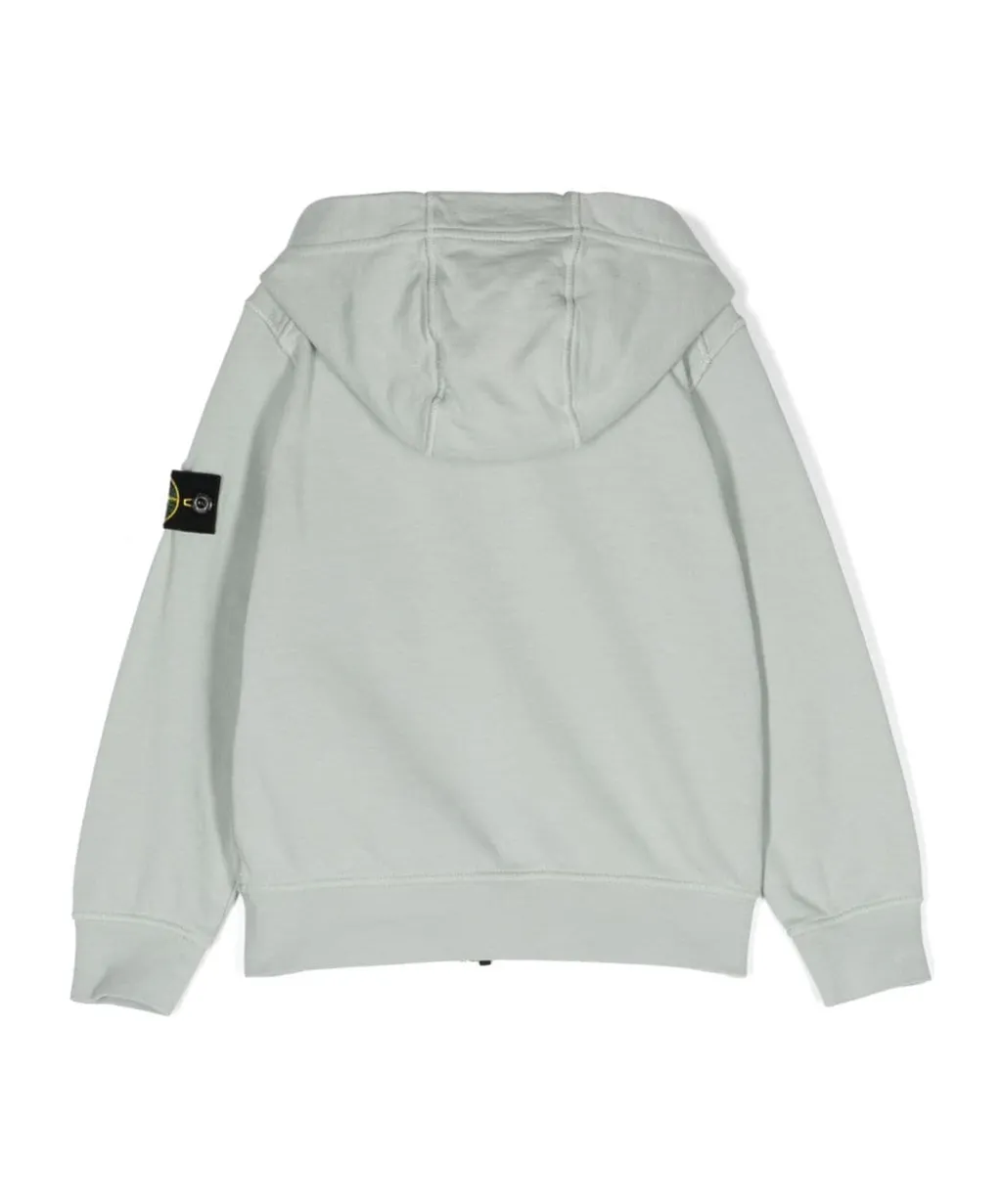 Zipped Cotton Hoodie
