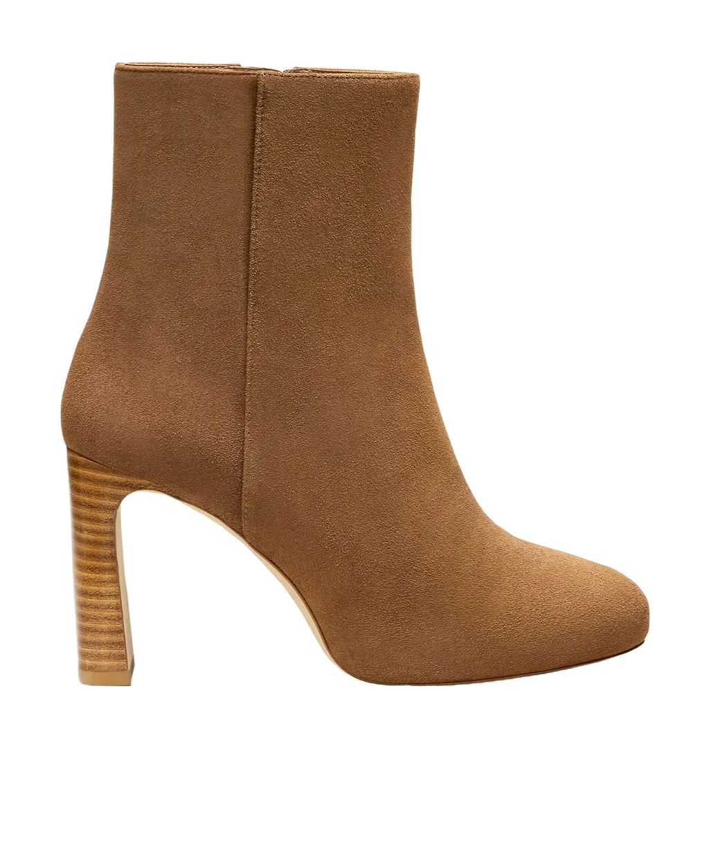 Babette Platform Zip Bootie