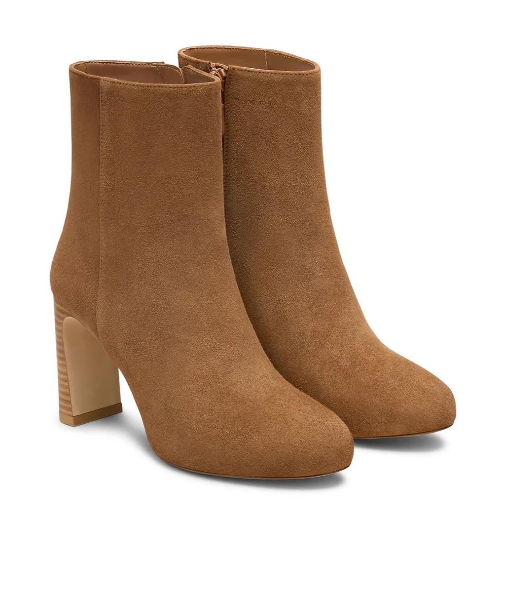 Babette Platform Zip Bootie