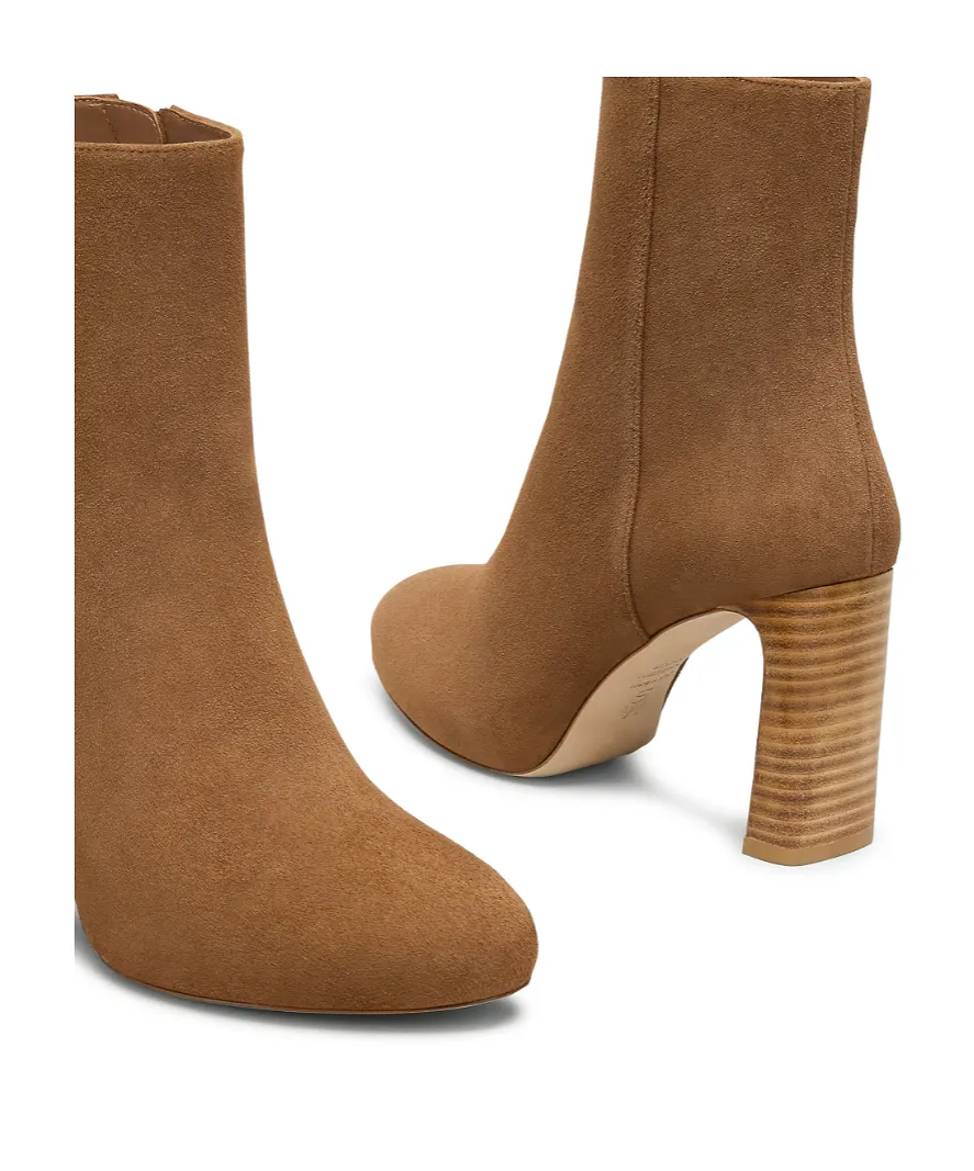 Babette Platform Zip Bootie