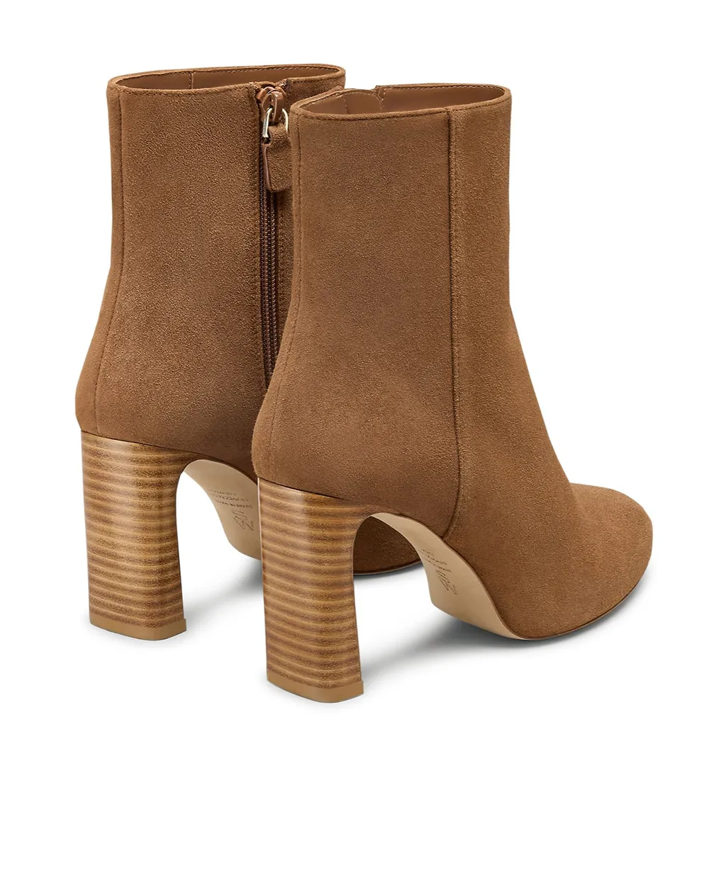 Babette Platform Zip Bootie