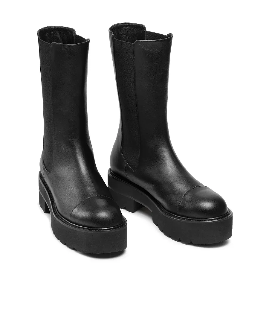 Elastic Side Short Boots