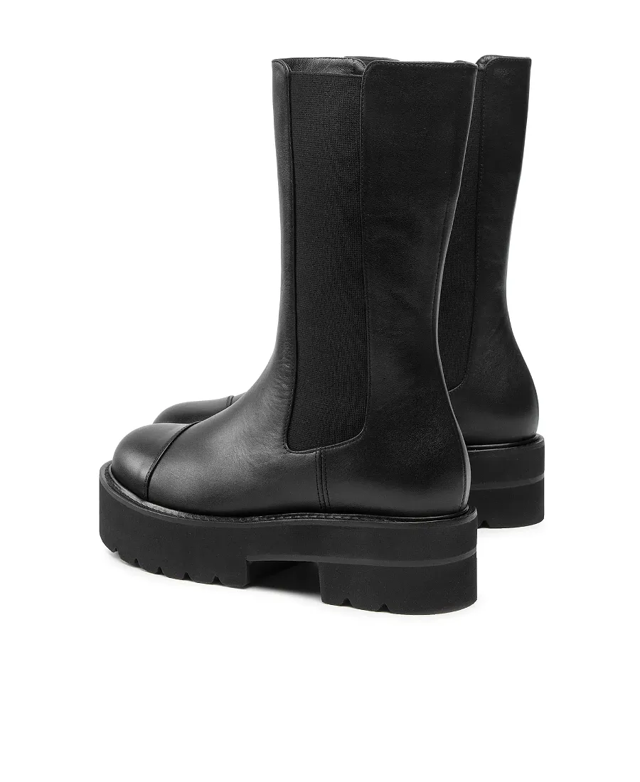 Elastic Side Short Boots