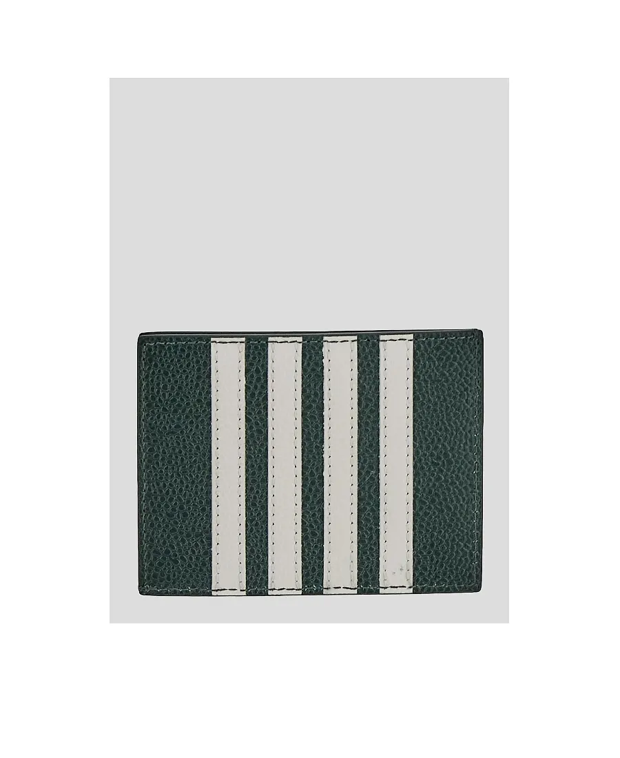 Thom Browne Logo Detailed Card Holder