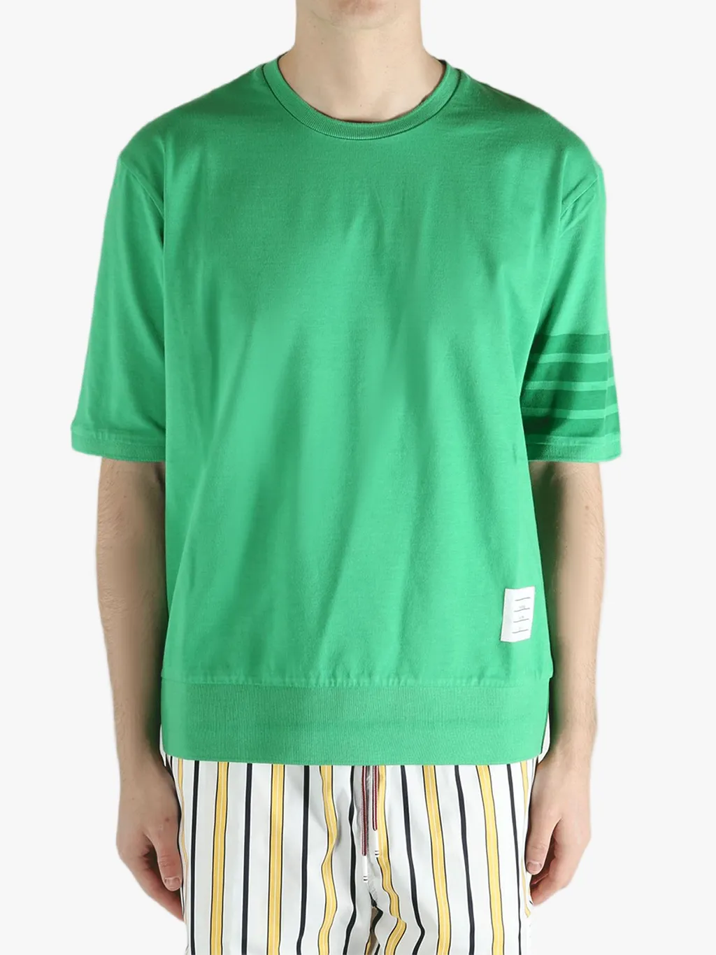 Thom Browne Jersey 4-Bar T-Shirt