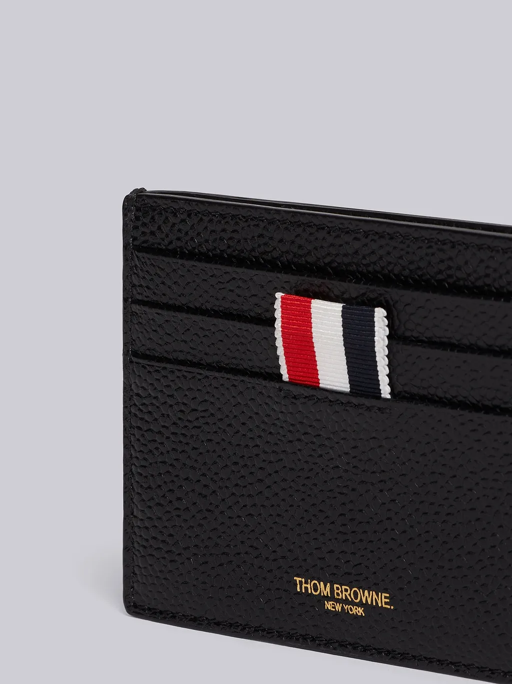 Thom Browne Logo Detailed Card Holder