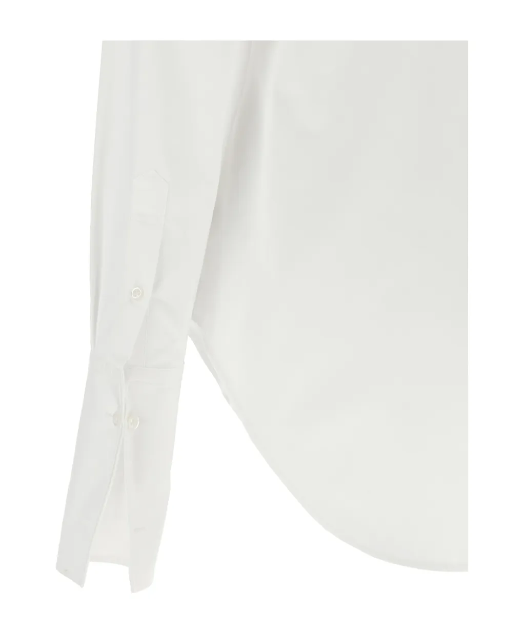 Thom Browne Logo Patch Button-Down Shirt