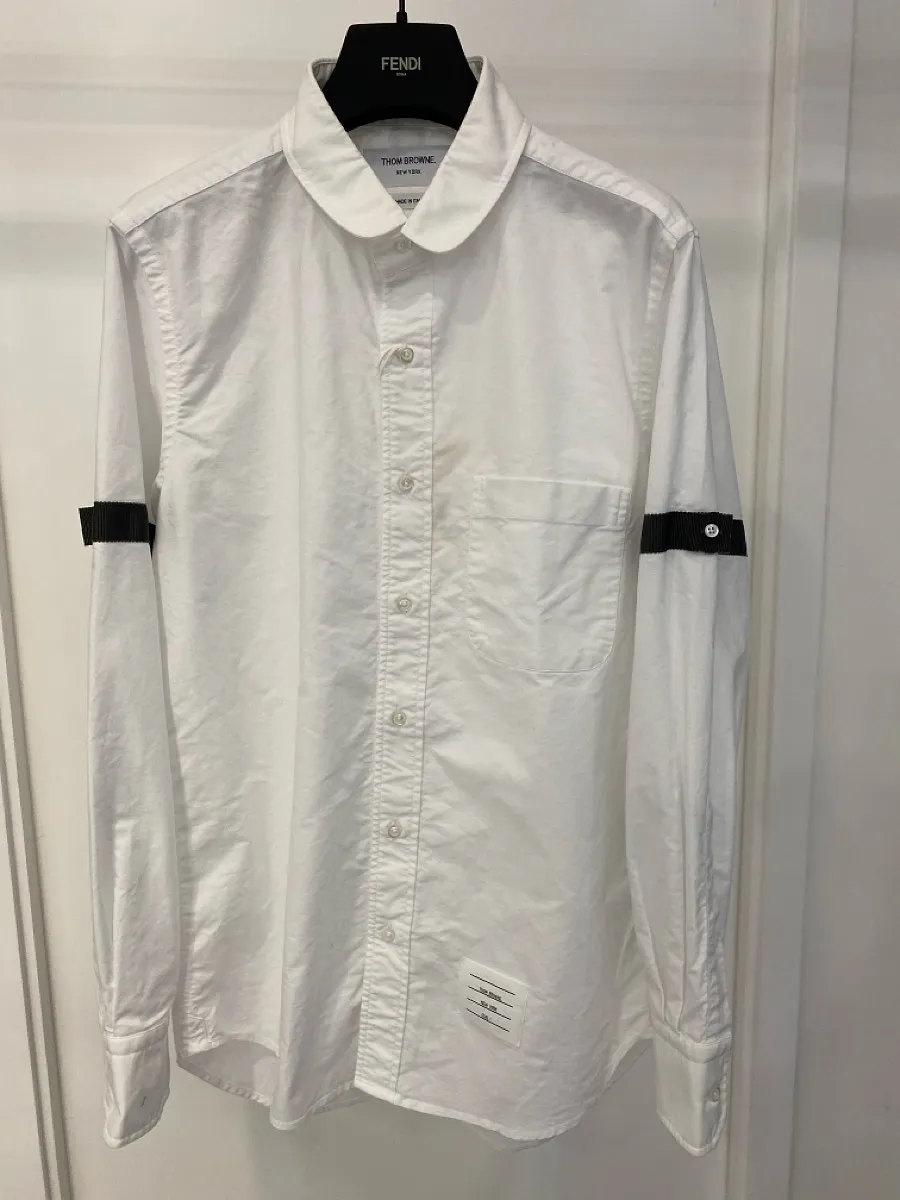 Thom Browne Long-Sleeved Buttoned Shirt