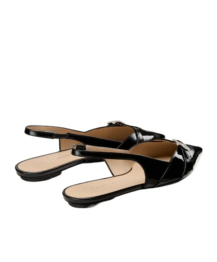 Pointed-Toe Flat Sandals