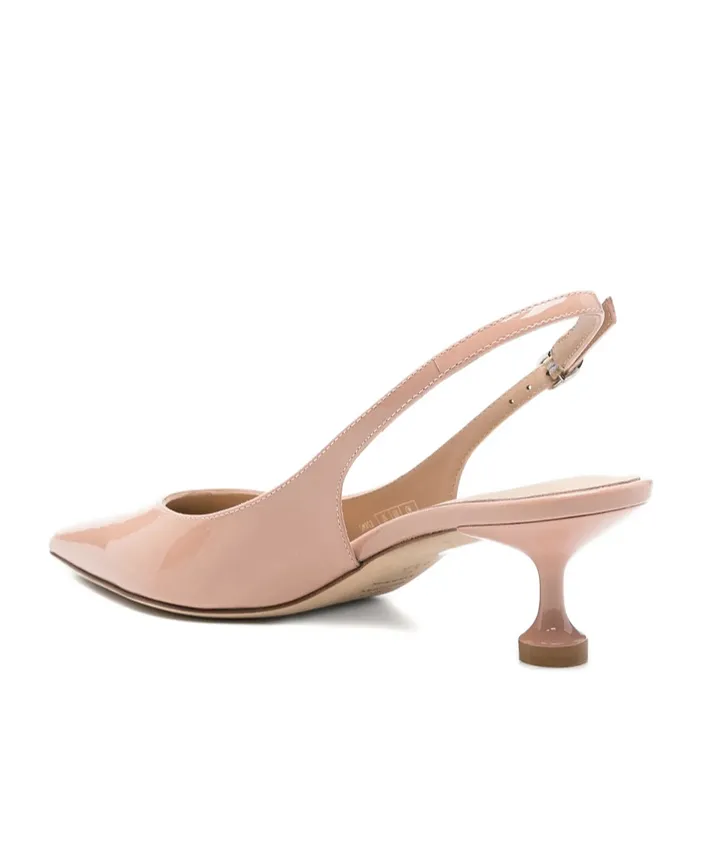 Pointed-Toe High-Heeled Sandals