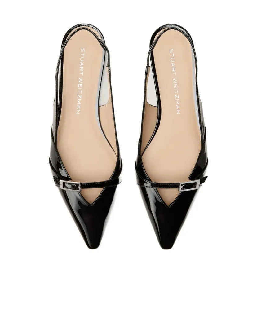 Pointed-Toe Flat Sandals