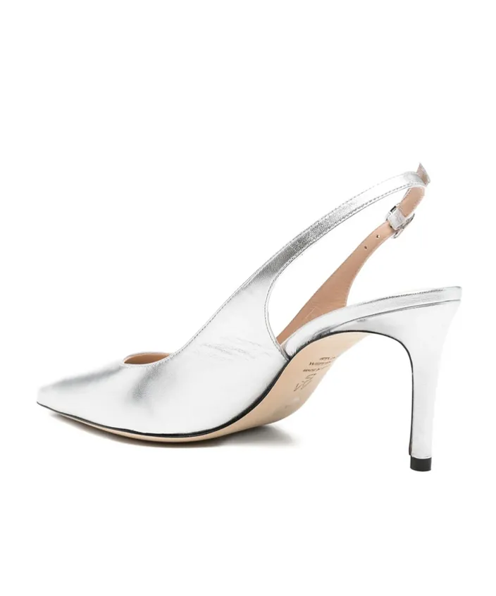 Pointed-Toe High-Heeled Sandals