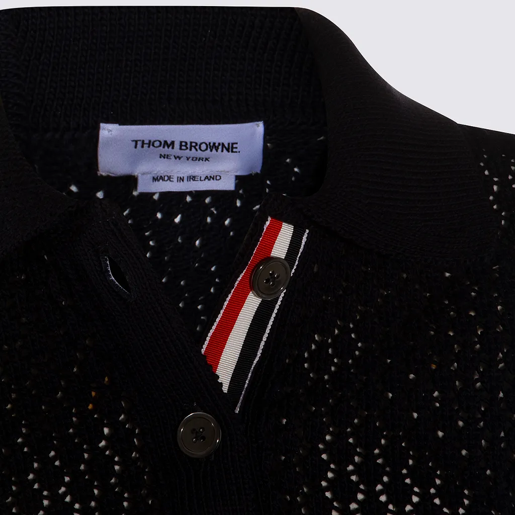 Thom Browne Short Sleeved Buttoned Cardigan