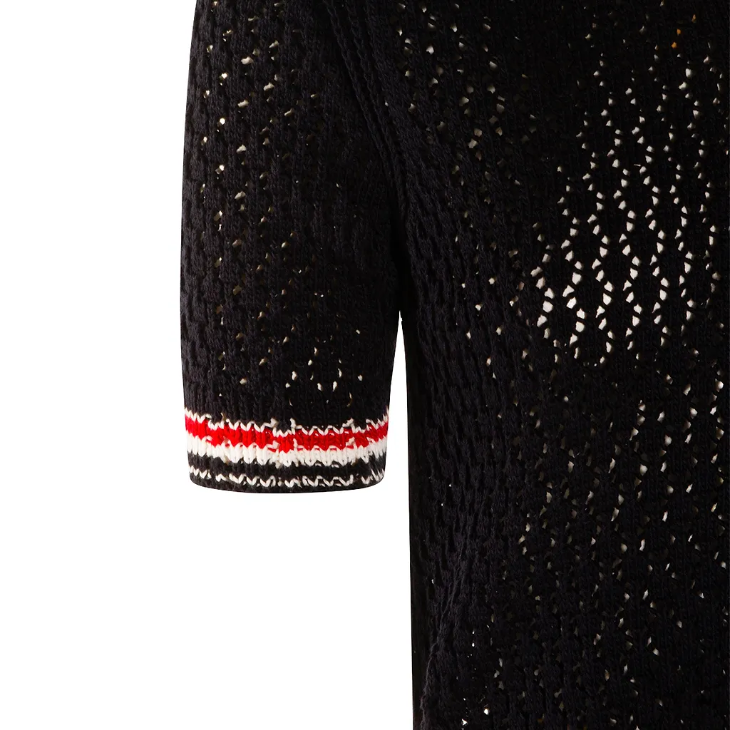 Thom Browne Short Sleeved Buttoned Cardigan