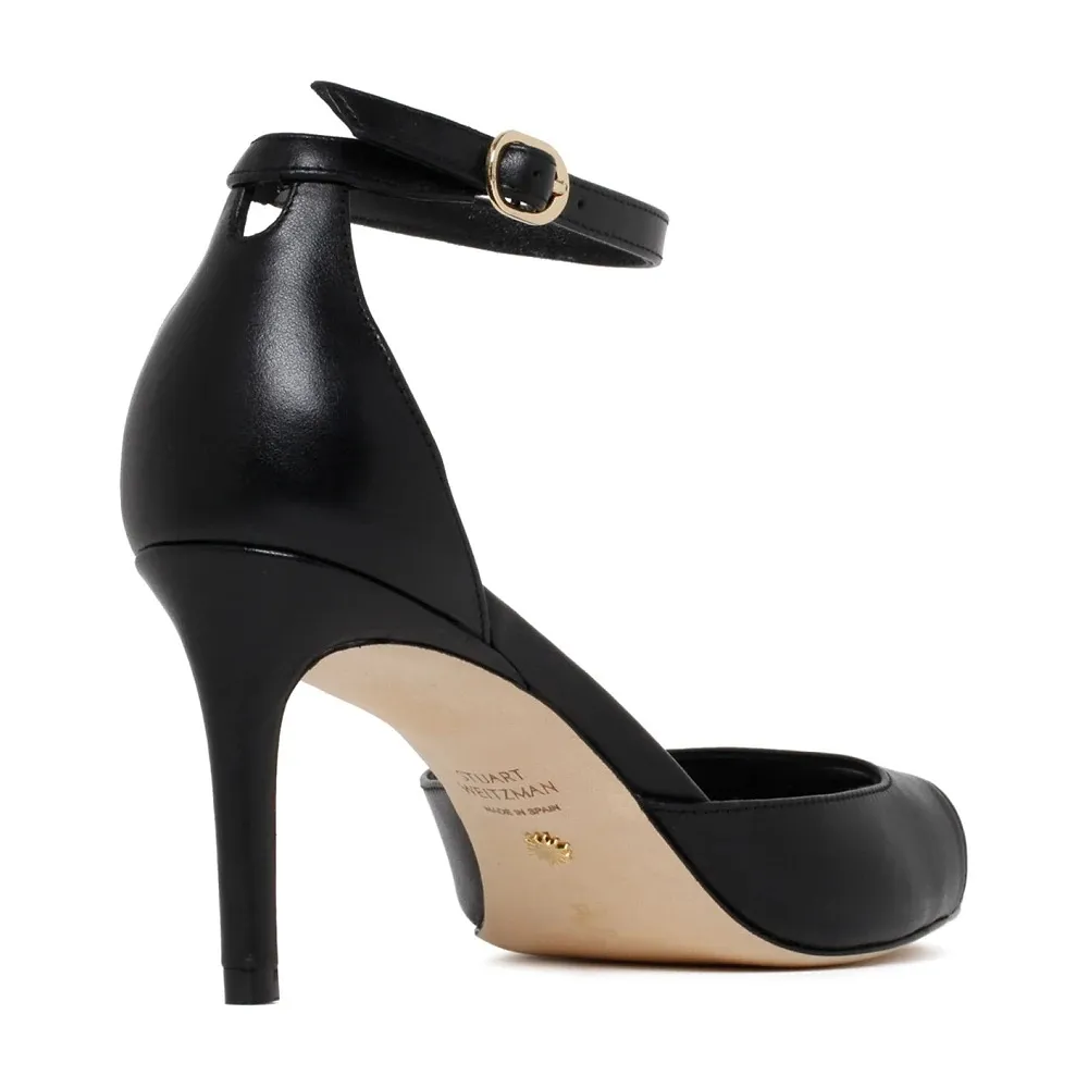 Square-Toed High-Heeled Sandals