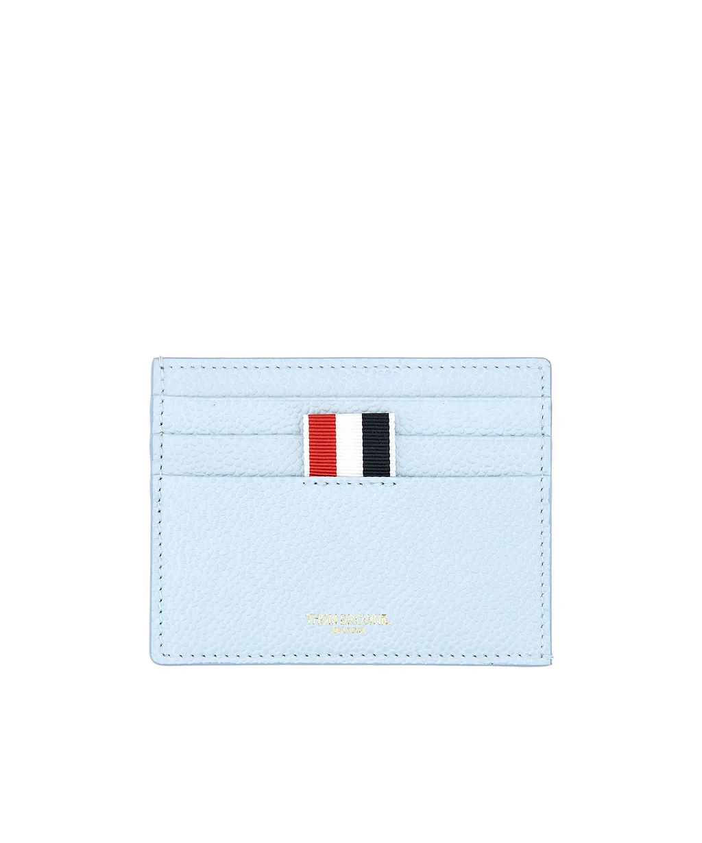 Thom Browne Rwb Striped Logo Printed Card Holder