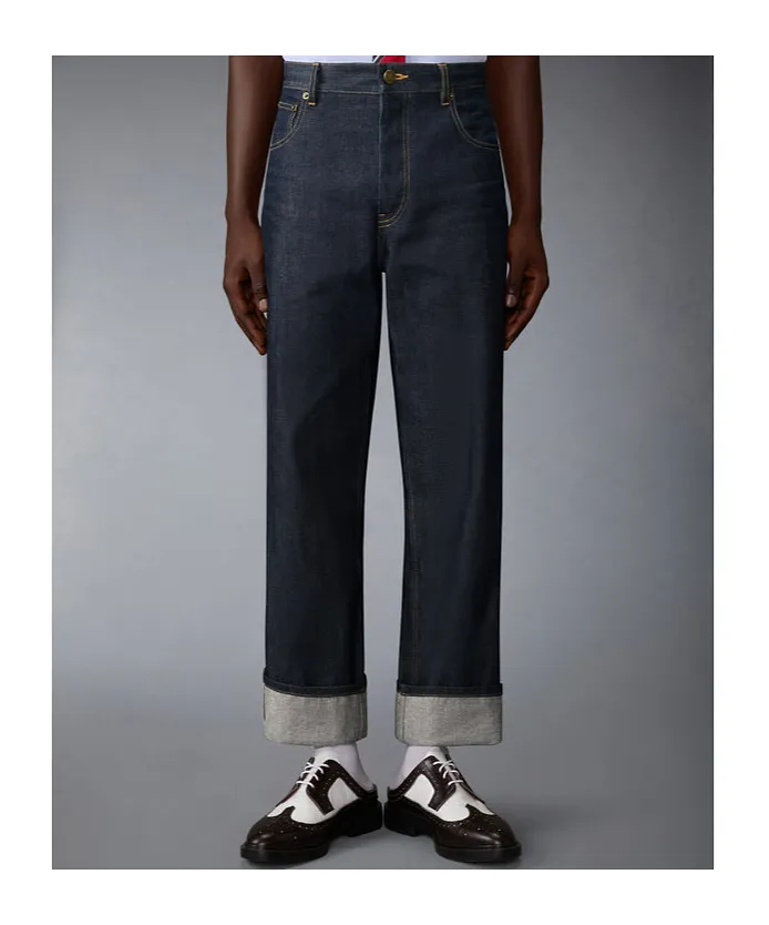 Thom Browne Selvedge Denim 5-Pocket Trousers