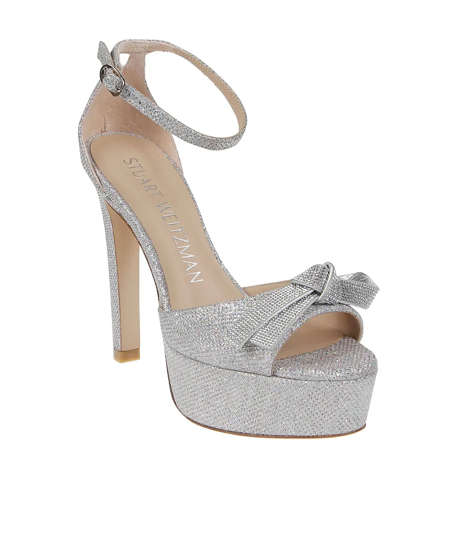 Stuart Weitzman Ankle-Strap Platform Sandals