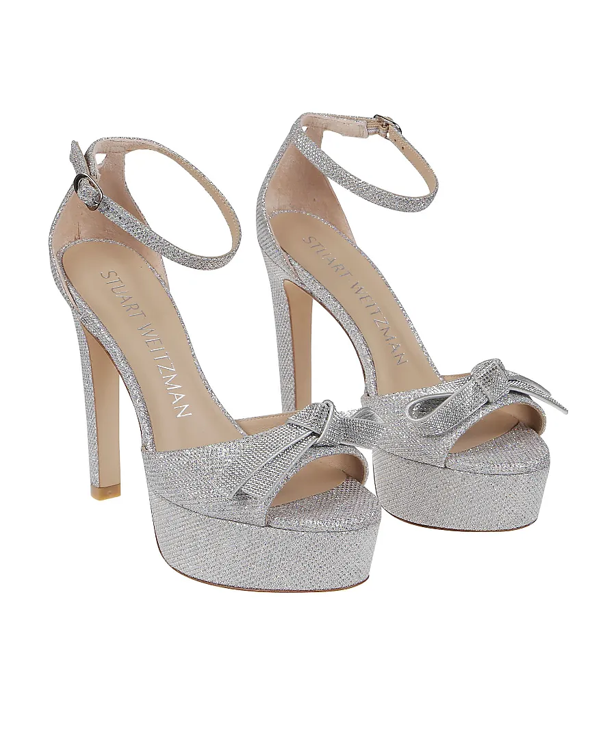 Stuart Weitzman Ankle-Strap Platform Sandals