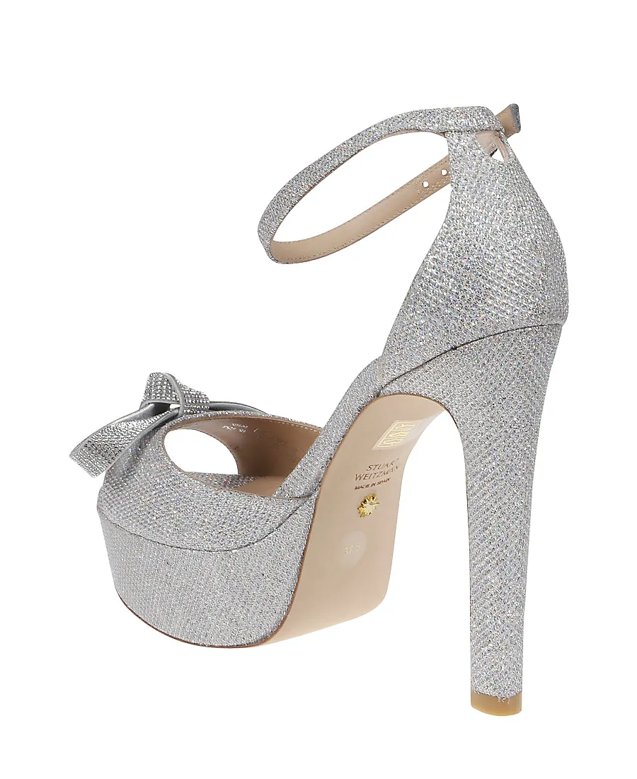 Stuart Weitzman Ankle-Strap Platform Sandals