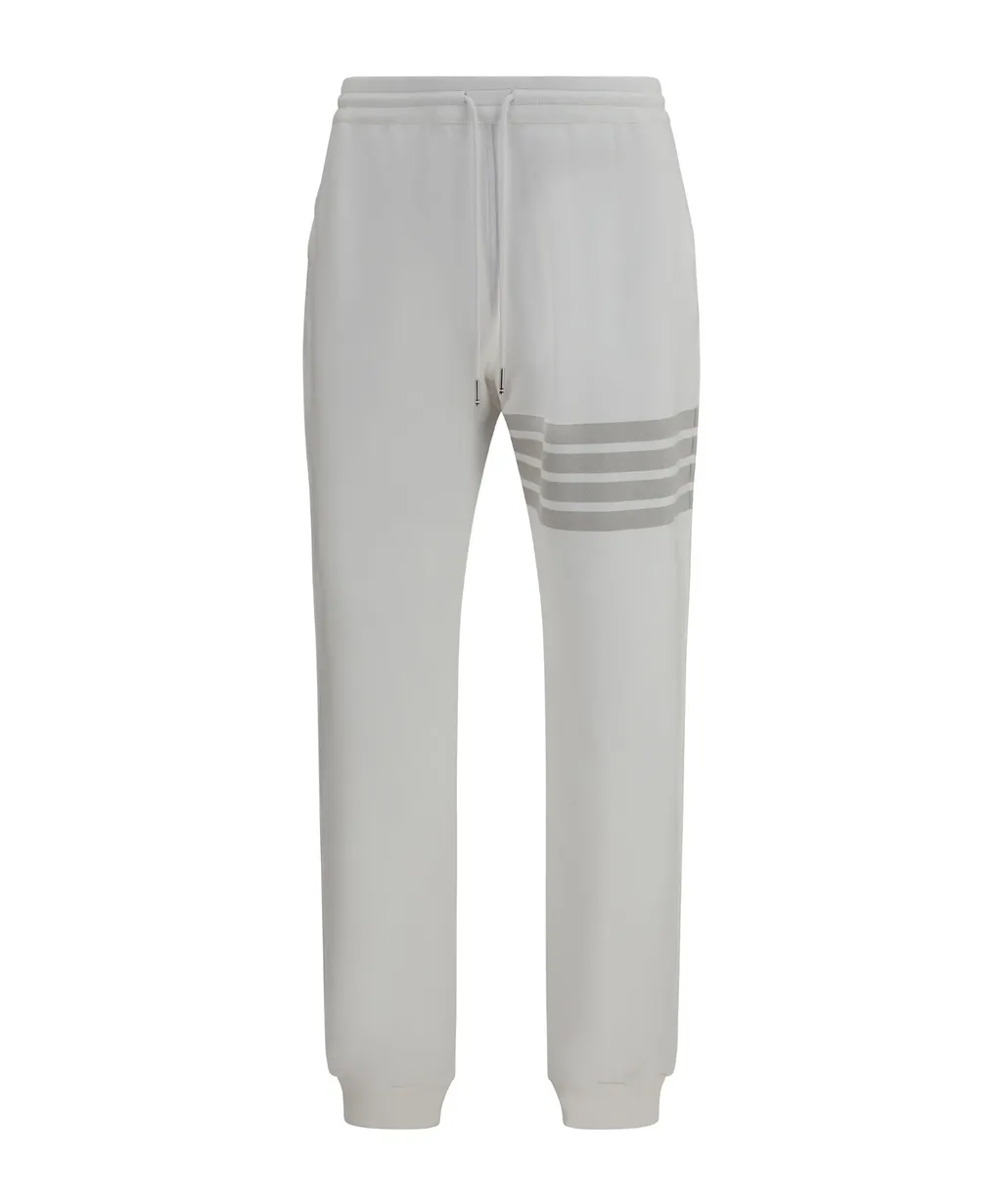 Thom Browne Solid Loopback Overdyed 4-Bar Sweatpants