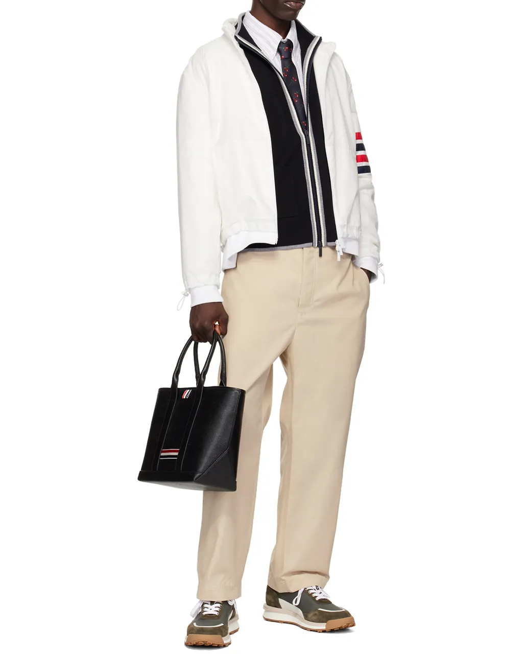 Thom Browne Small Tool Top Handle Bag
