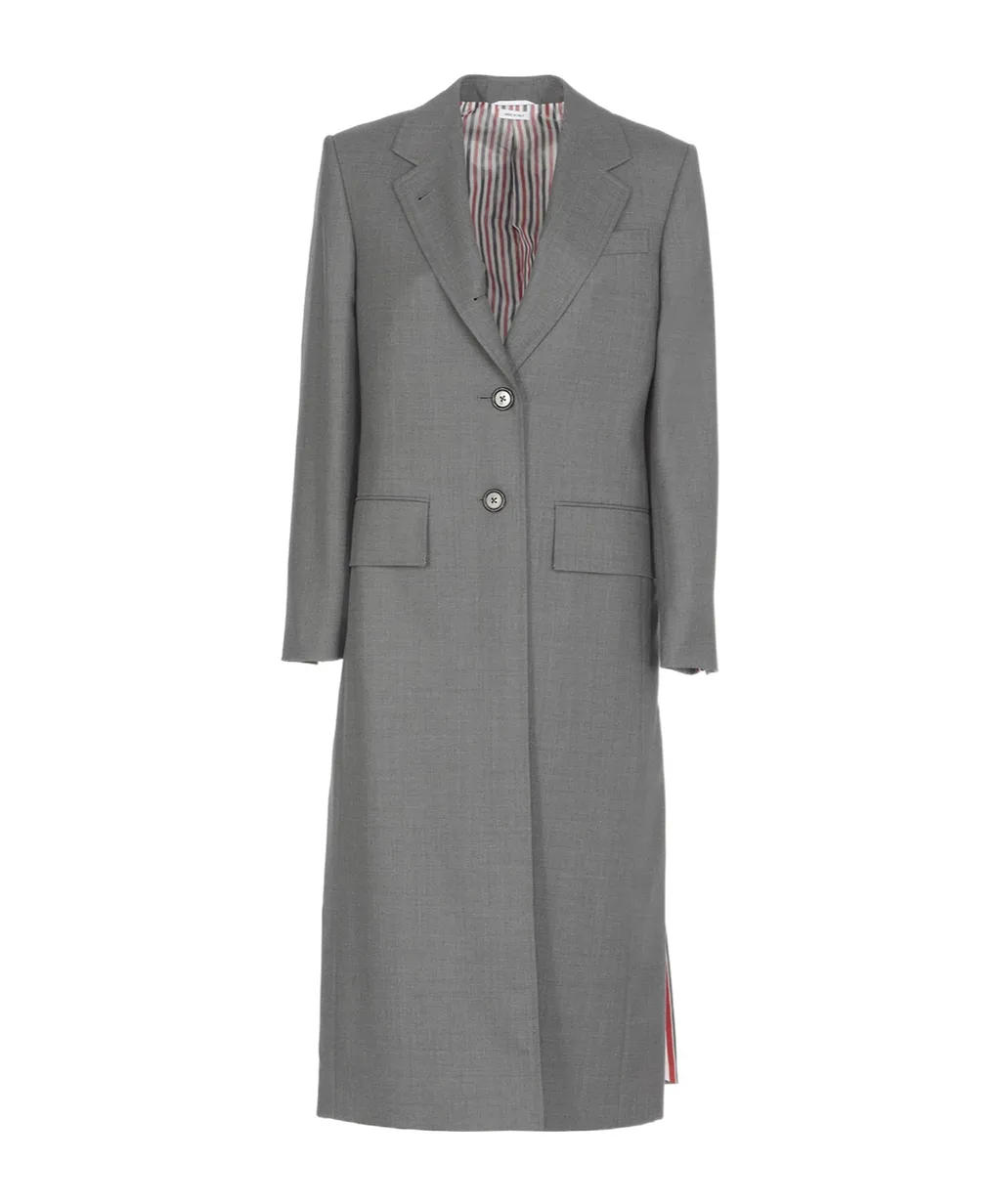 Thom Browne Single Breasted Coat