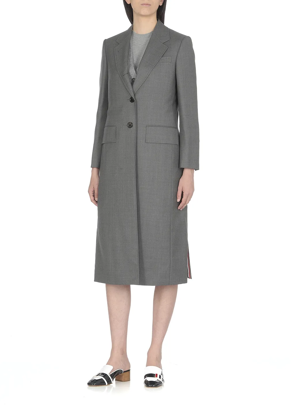 Thom Browne Single Breasted Coat