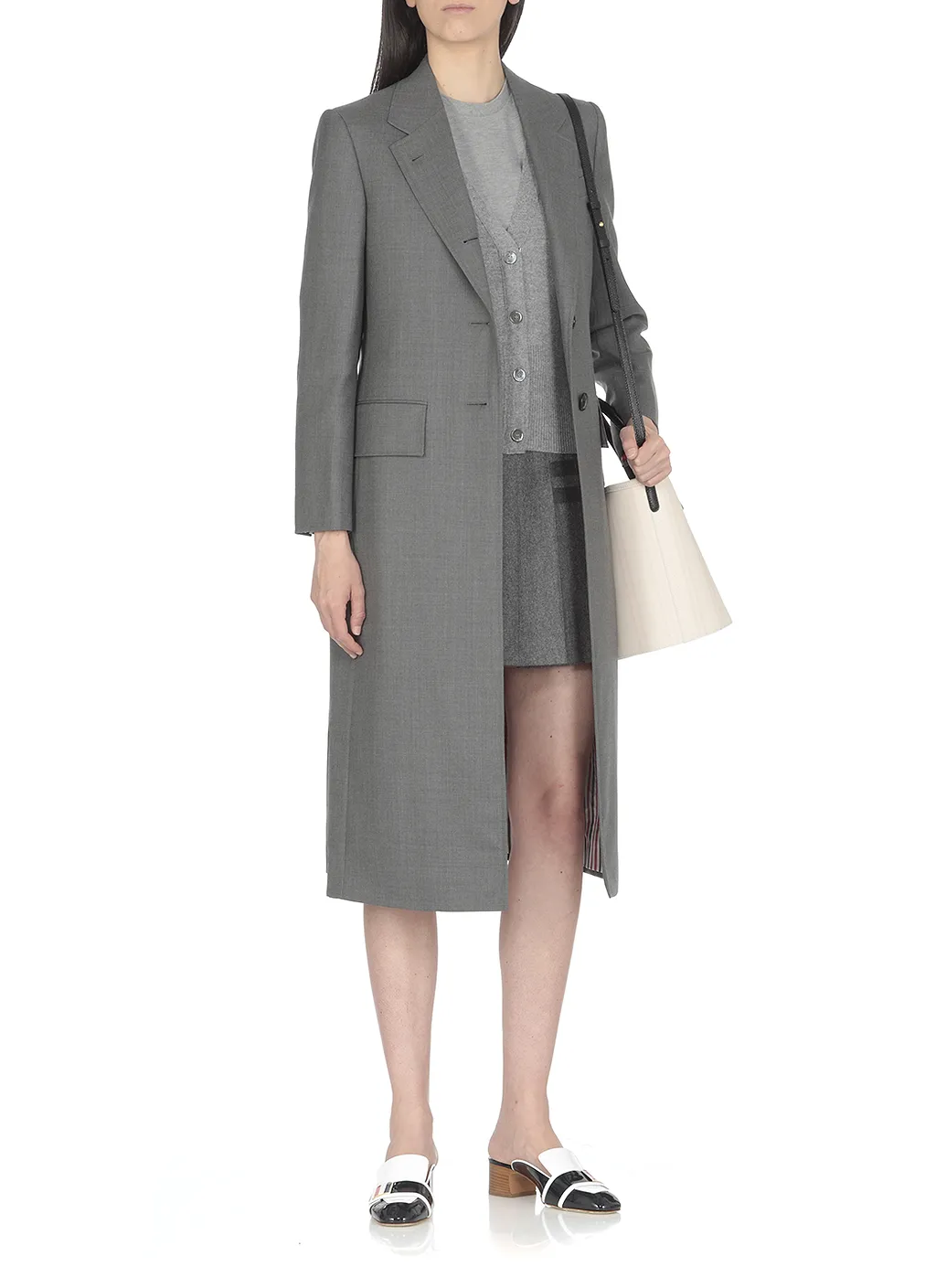 Thom Browne Single Breasted Coat