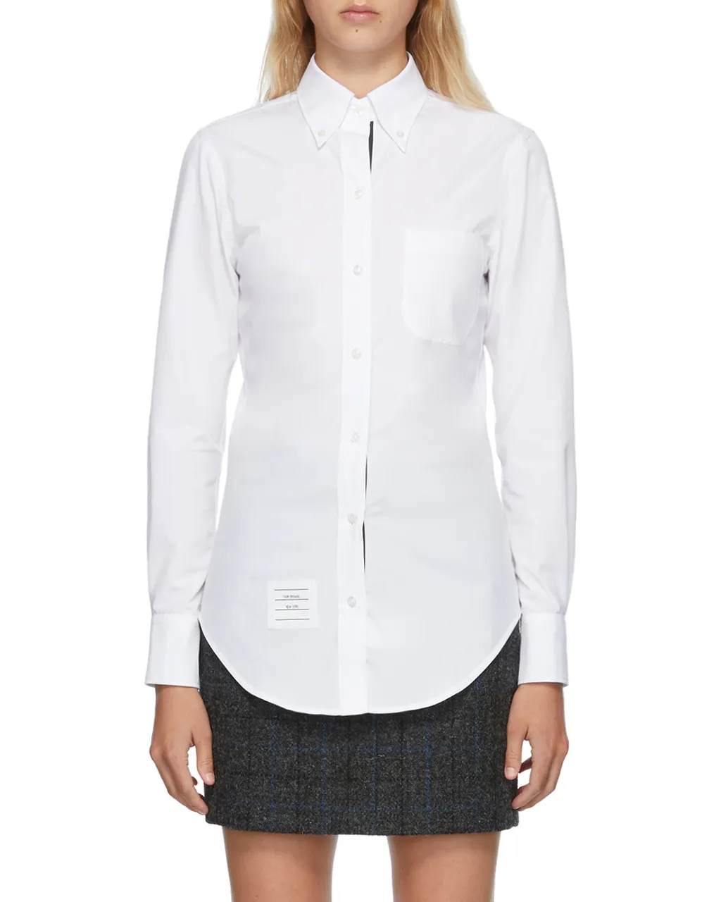 Thom Browne Slim Fit Long-Sleeved Shirt