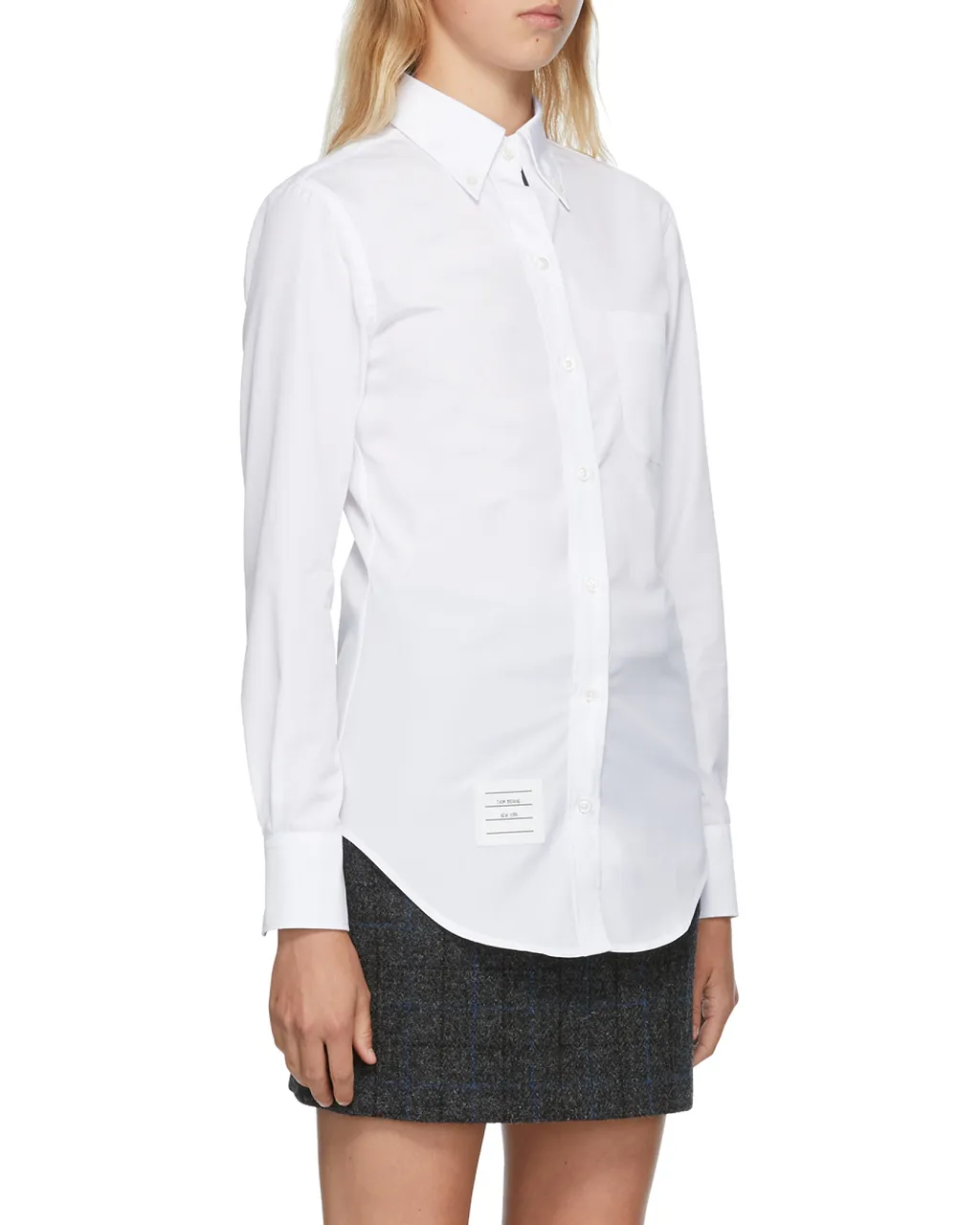 Thom Browne Slim Fit Long-Sleeved Shirt