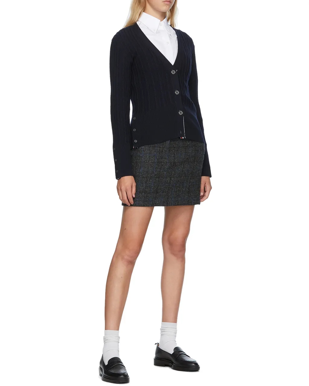 Thom Browne Slim Fit Long-Sleeved Shirt