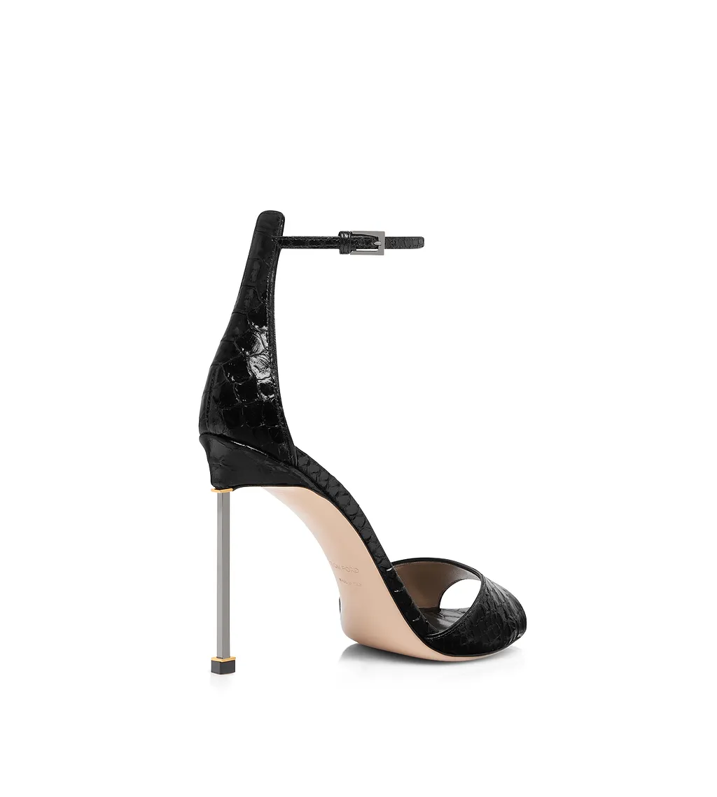 Open-Toed High-Heeled Sandals