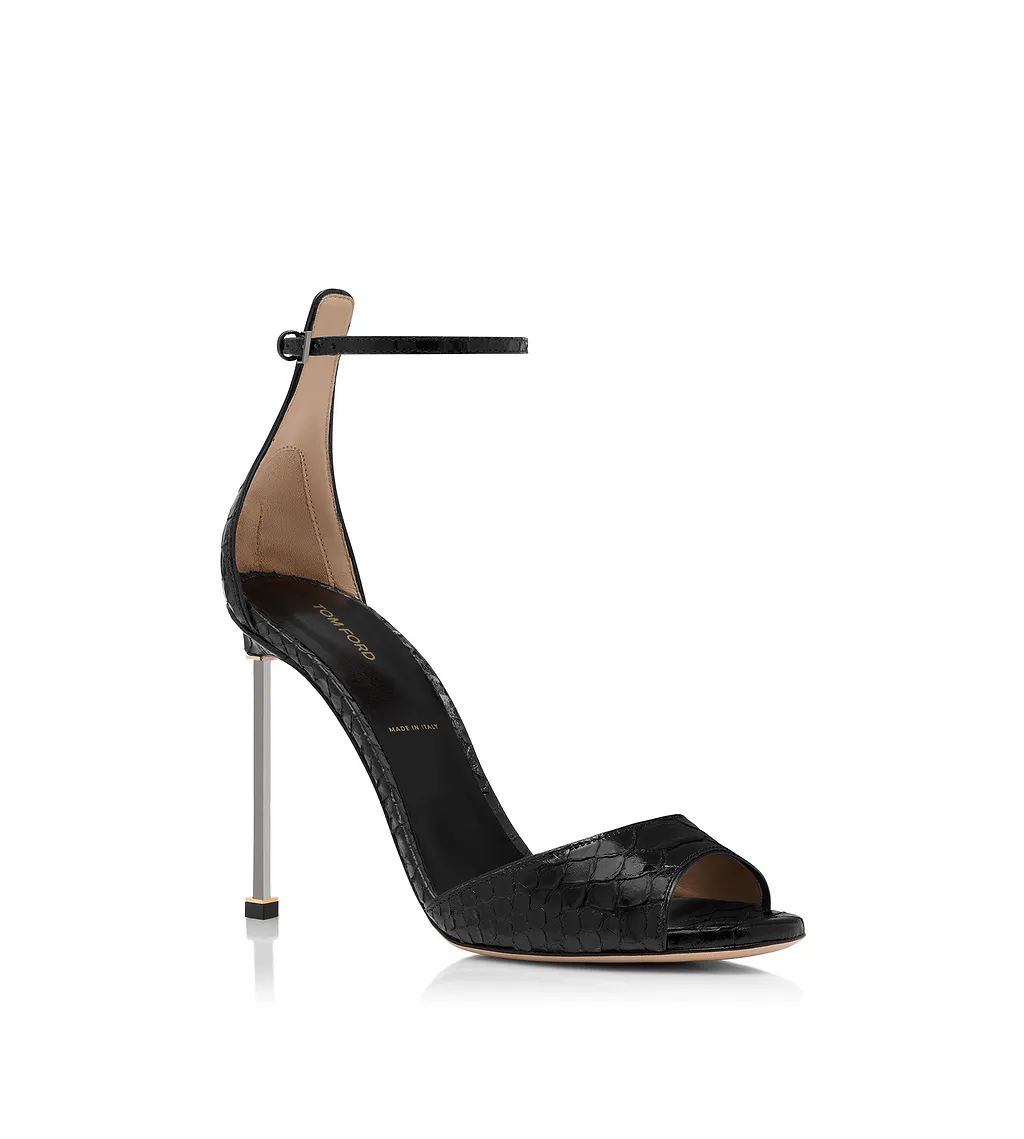 Open-Toed High-Heeled Sandals