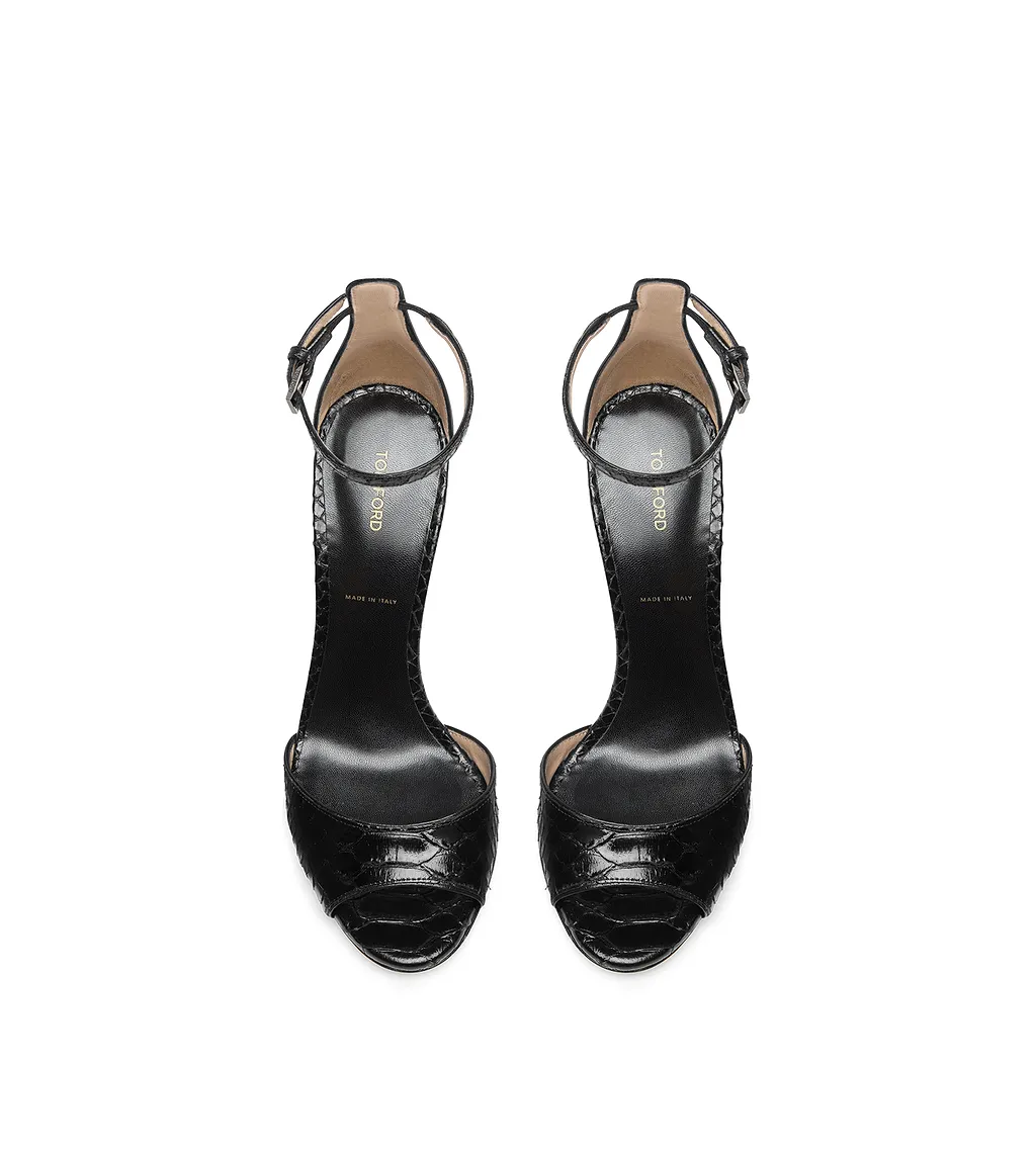 Open-Toed High-Heeled Sandals