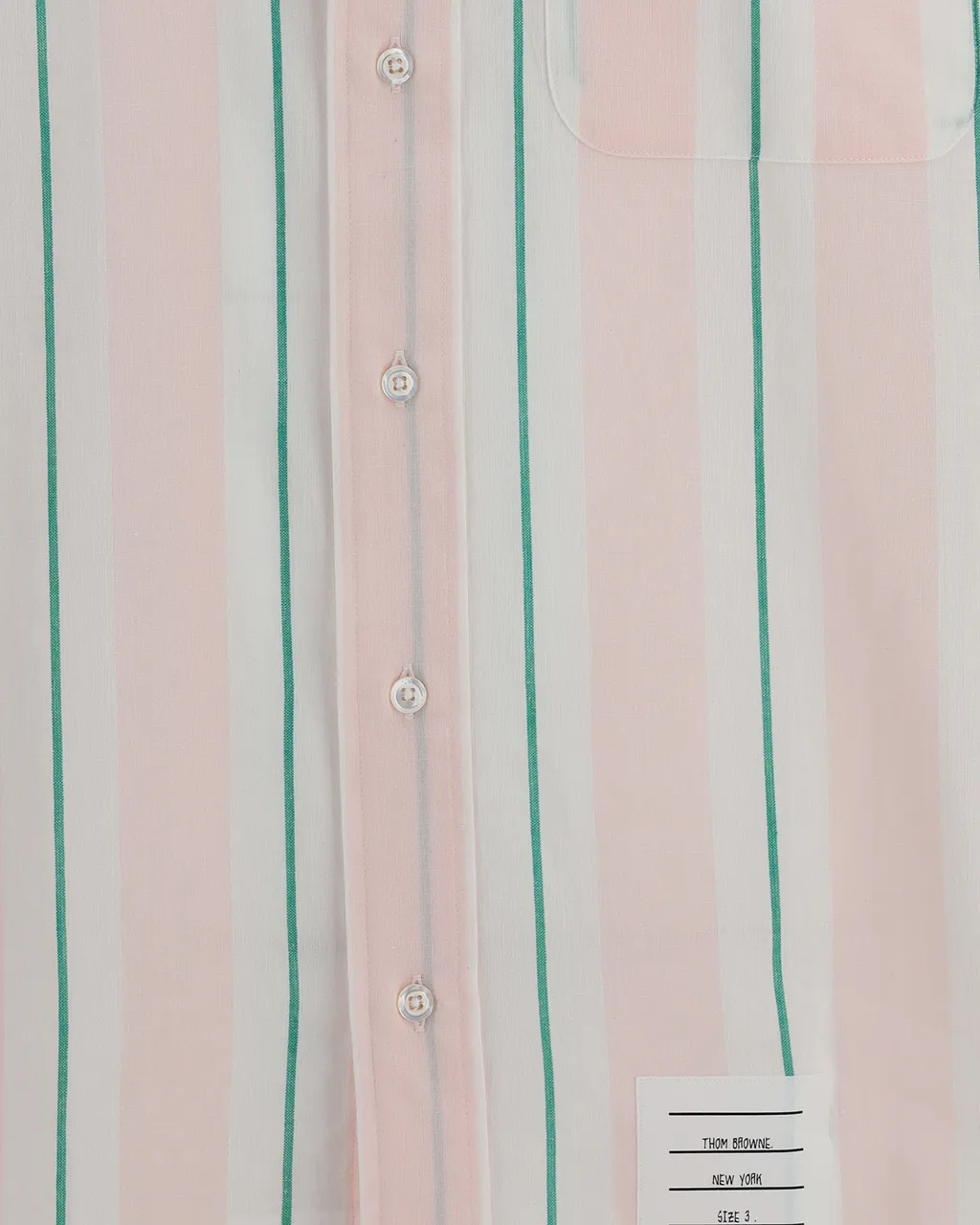 Thom Browne Striped Button-Down Shirt