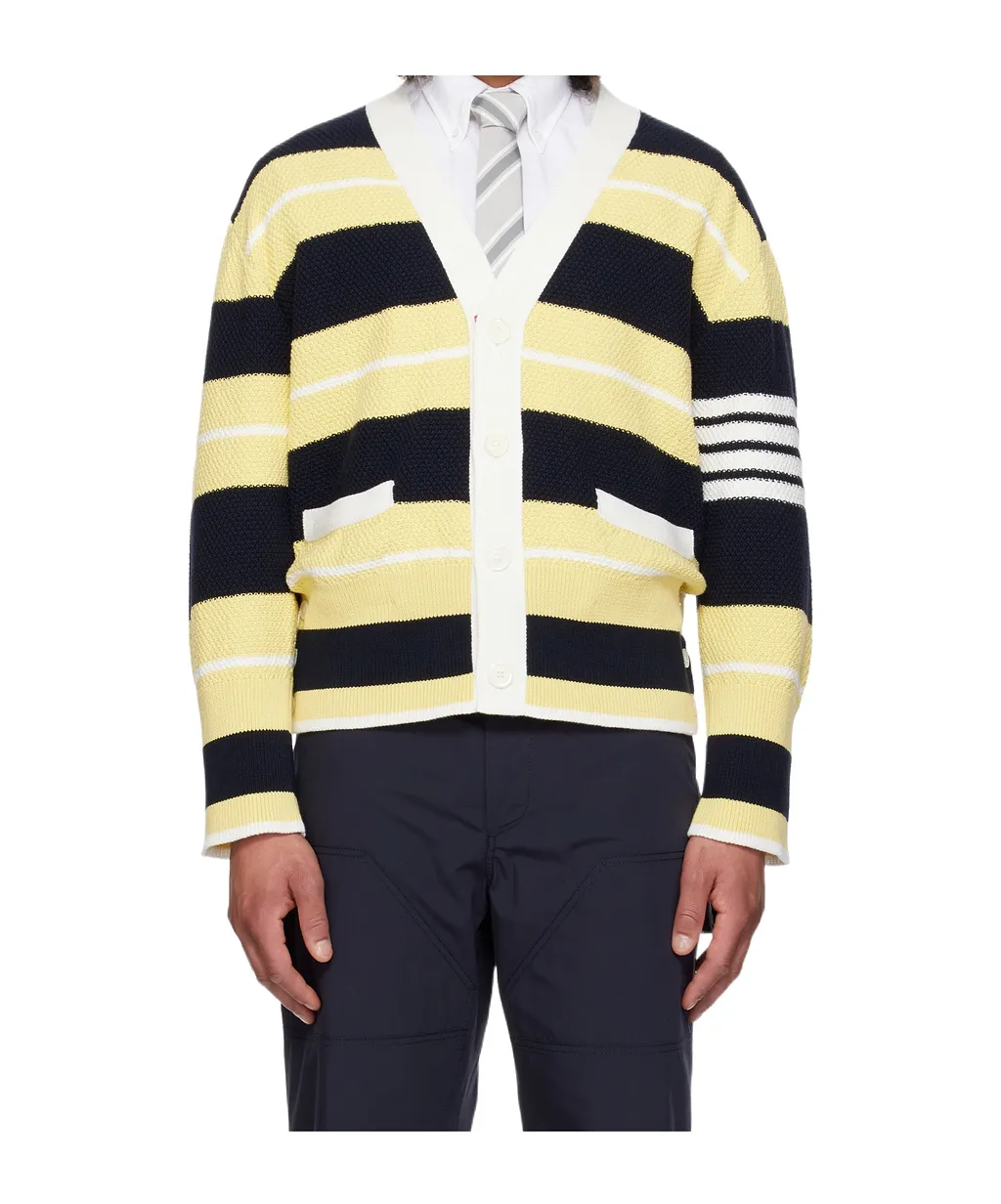 Thom Browne Striped Cardigan