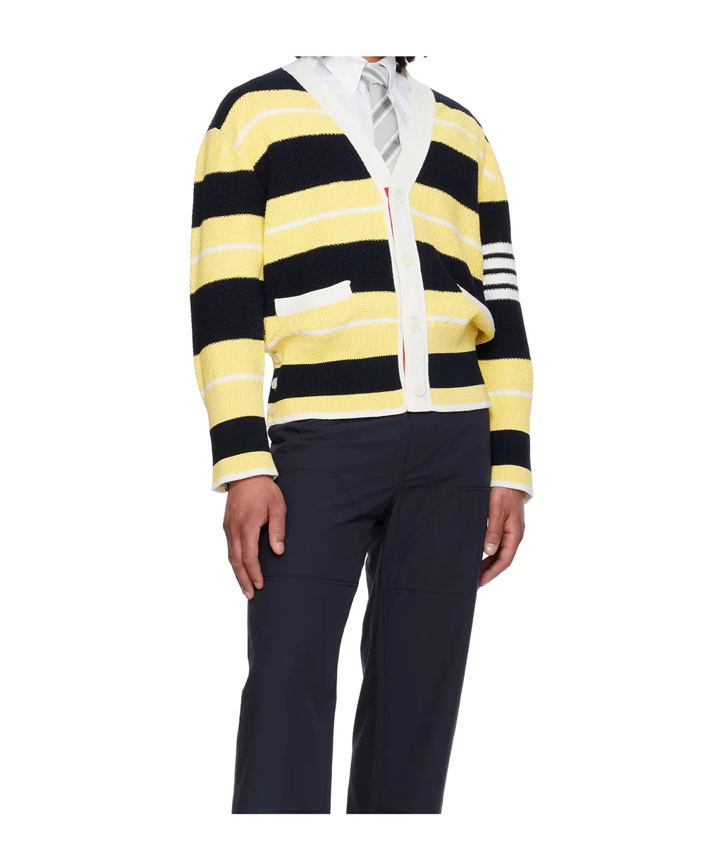 Thom Browne Striped Cardigan