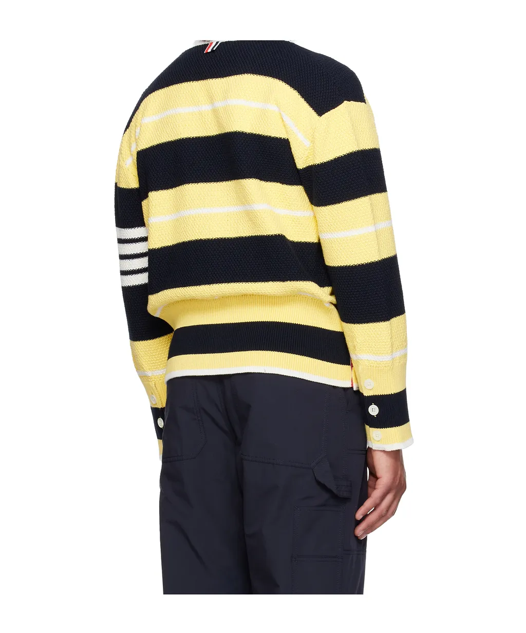Thom Browne Striped Cardigan