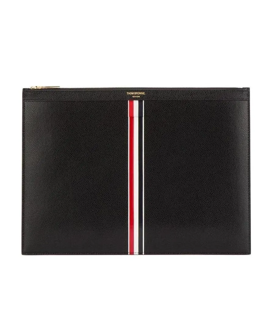 Thom Browne Striped Medium Document Holder
