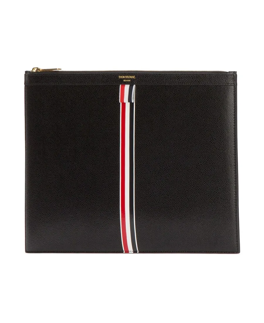 Thom Browne Striped Medium Document Holder