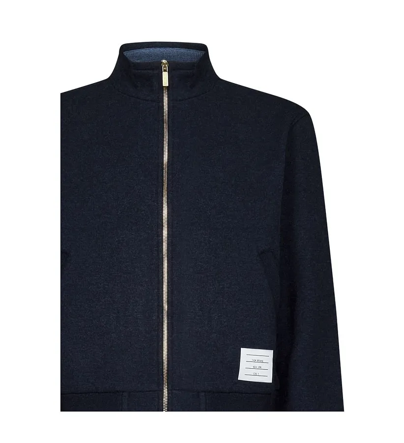 Thom Browne Zip-Up Long-Sleeved Jacket