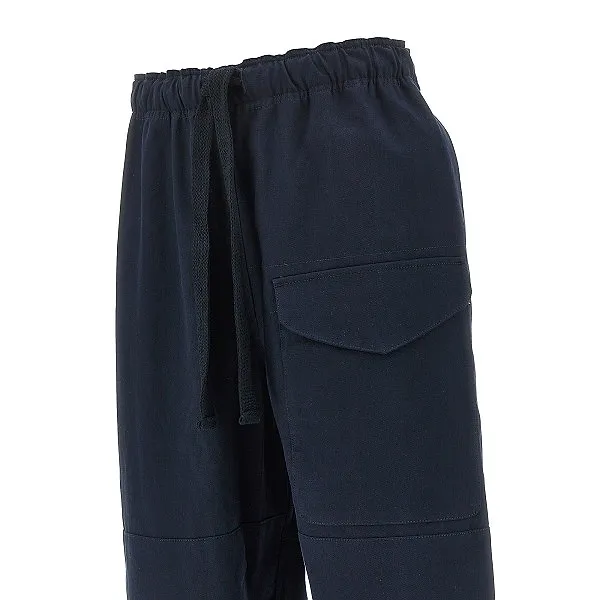 Elastic Waist Casual Pants