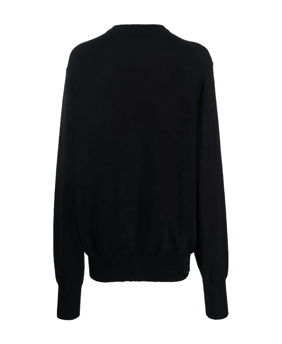 Fine-Knit Cotton Jumper