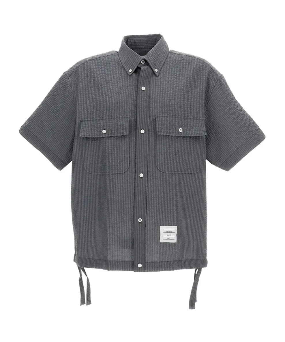 Wool Short-Sleeved Sports Shirt